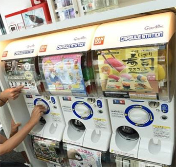 扭蛋機為什么在日本那么火，是什么優勢使得扭蛋機長時間屹立不倒？