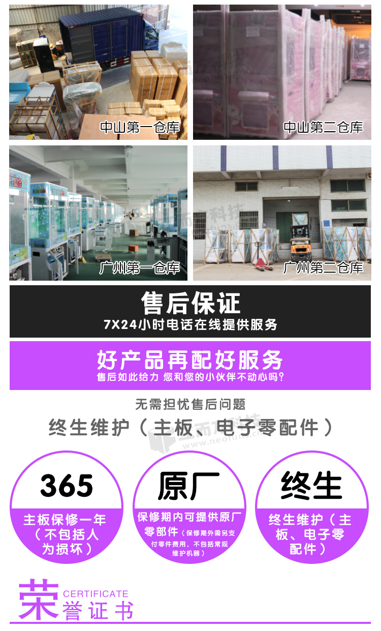 繽紛世界娃娃機包裝展示