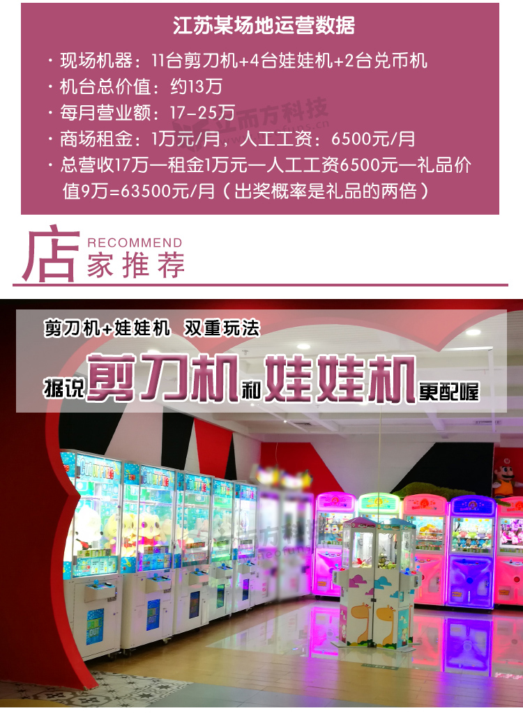 立而方甜甜屋娃娃機案例介紹