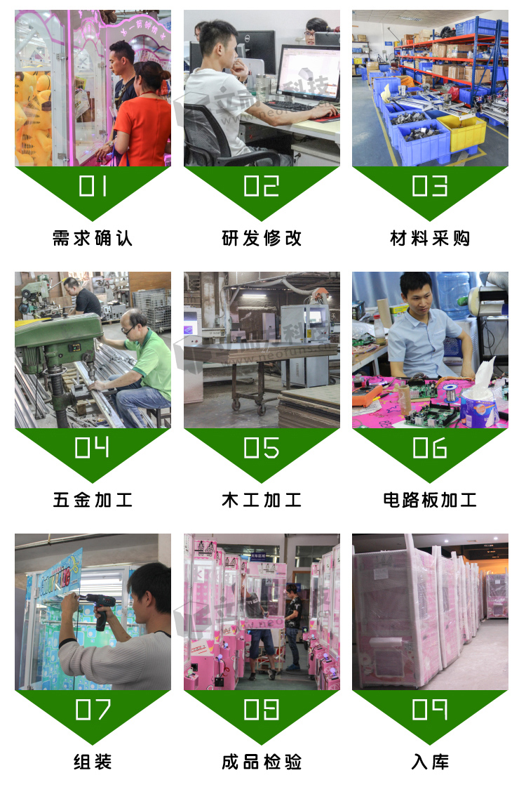 青花瓷電動壓幣機生產流程