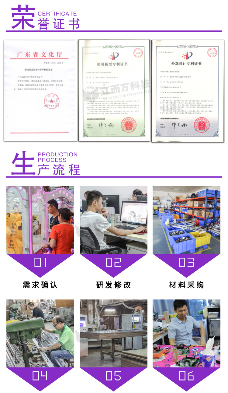 迷你糖果屋娃娃機專利證書
